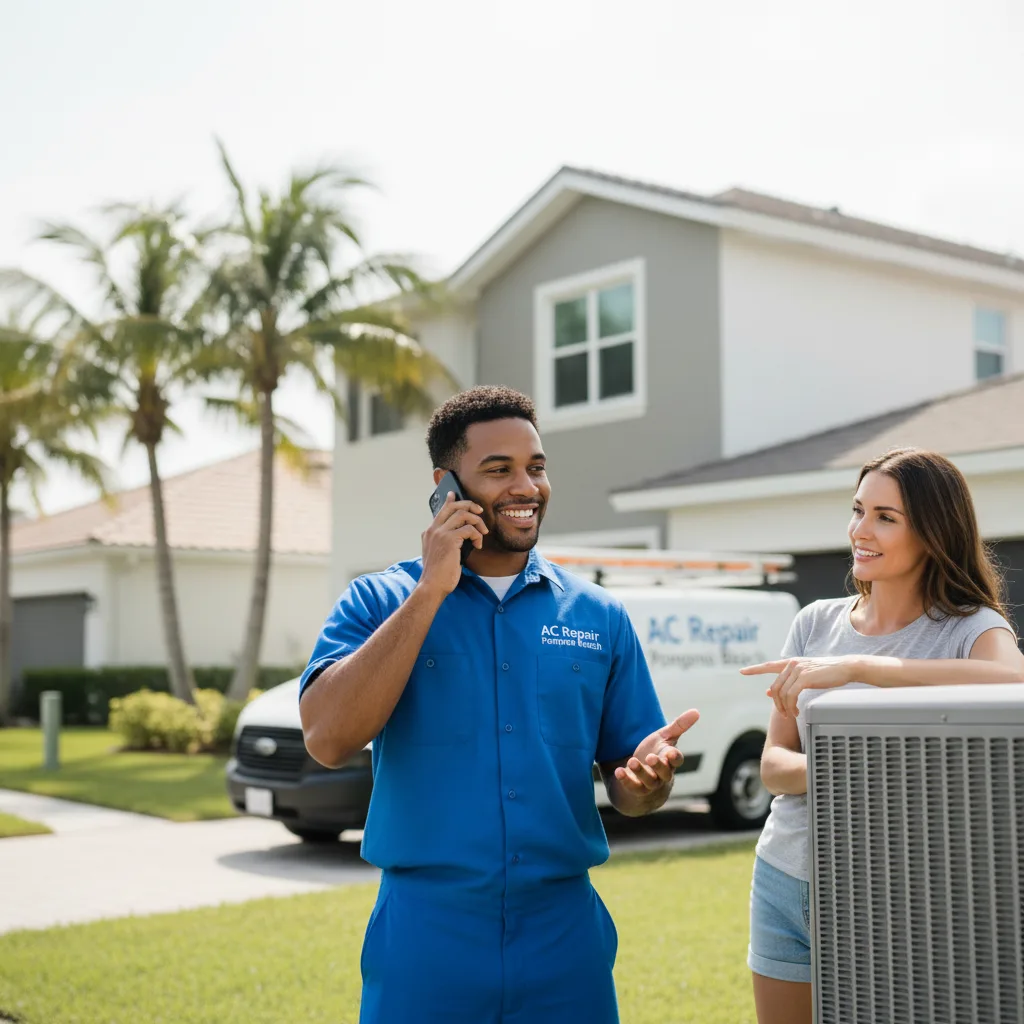 AC Repair Pompano Beach customer support in Martindale